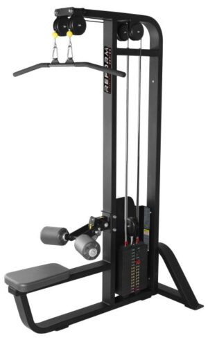 Lat Pulley With Rowing